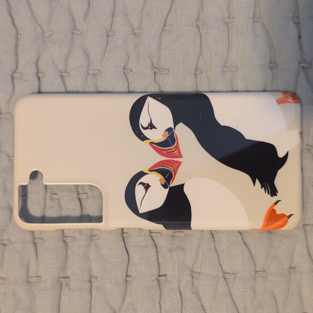 Puffin Design Phone Case - Samsung Galaxy S21